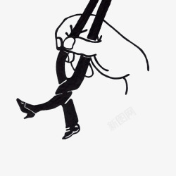 扭曲的筷子素材