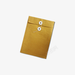纸质文件黄色文件袋高清图片