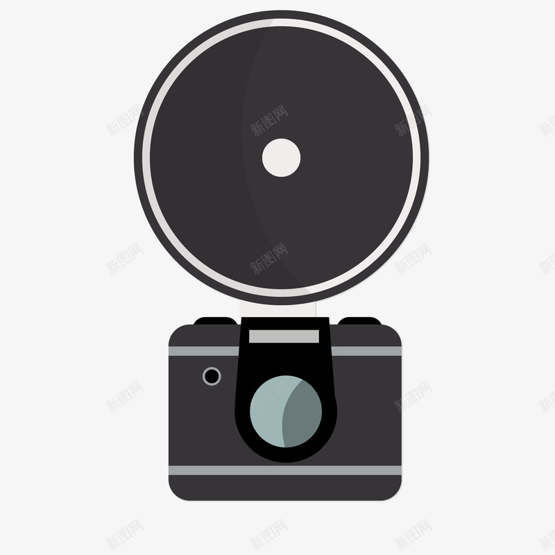 复古老式80年代照相机png免抠素材_新图网 https://ixintu.com 80年代 复古 拍摄 照相机 相机 相片 老式