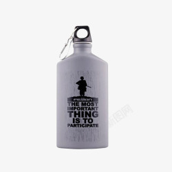 运动水瓶美式军用水壶高清图片