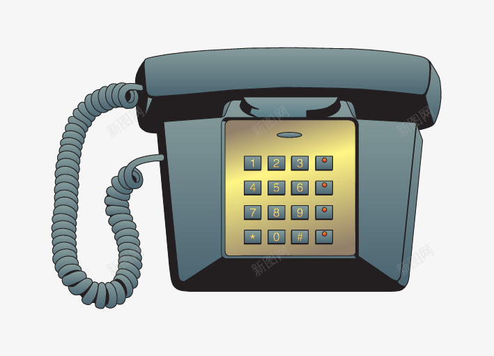 老式拨号电话png免抠素材_新图网 https://ixintu.com png图片素材 免费png素材 座机 电话 电话地址 联系电话