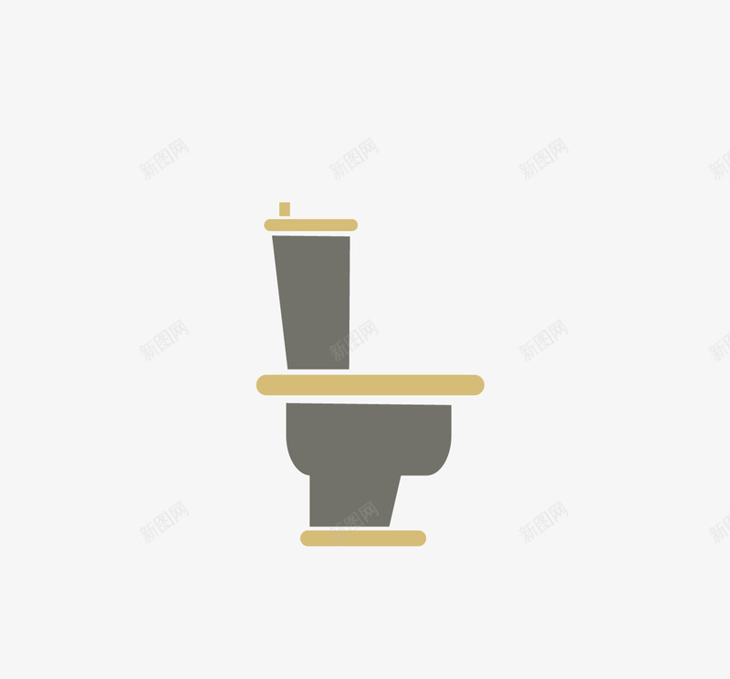 马桶图标png_新图网 https://ixintu.com 厕所物品 洗浴用品 浴室图标 浴室物品