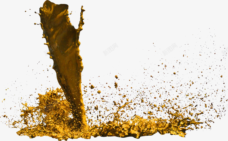 黄色简约液体颜料效果元素png免抠素材_新图网 https://ixintu.com 免抠PNG 效果元素 液体 简约 颜料 黄色