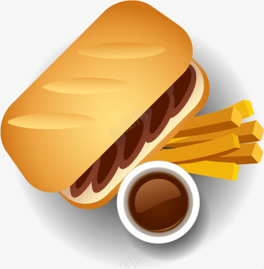 汉堡图标png_新图网 https://ixintu.com 俯视图 图标 平面设计 快餐 汉堡 面包