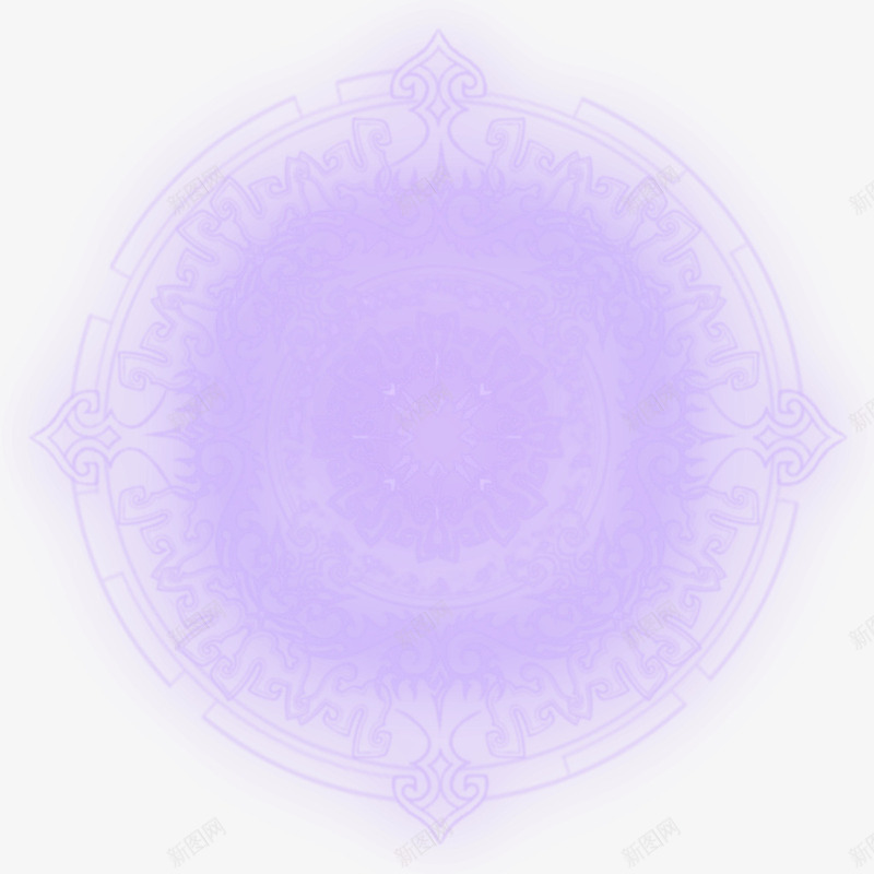 手绘紫色神秘图标png_新图网 https://ixintu.com 图标 神秘 紫色