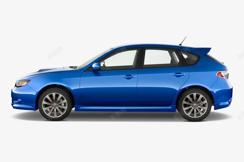 蓝色斯巴鲁png免抠素材_新图网 https://ixintu.com Subaru 产品实物 小车 微型车 轿车