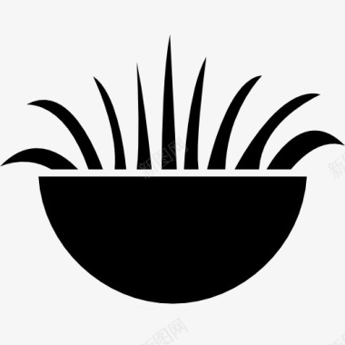 植物在一个锅图标图标