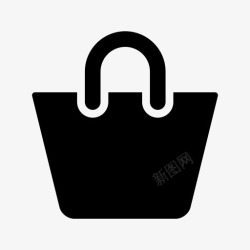 purse篮子购买车电子商务在线钱包店购图标高清图片