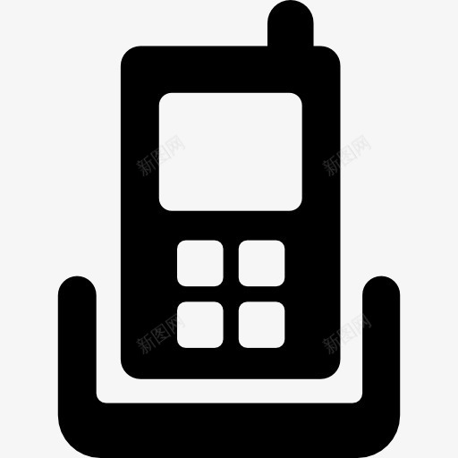 carging电话图标png_新图网 https://ixintu.com 充电 充电器 手机 技术 电话
