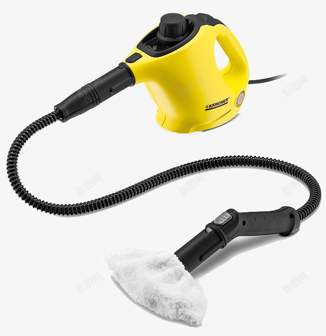 小型吸尘器png免抠素材_新图网 https://ixintu.com 产品实物 小型家电 黄色吸尘器