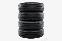 形变黑色车用品层叠的轮胎橡胶制品实高清图片