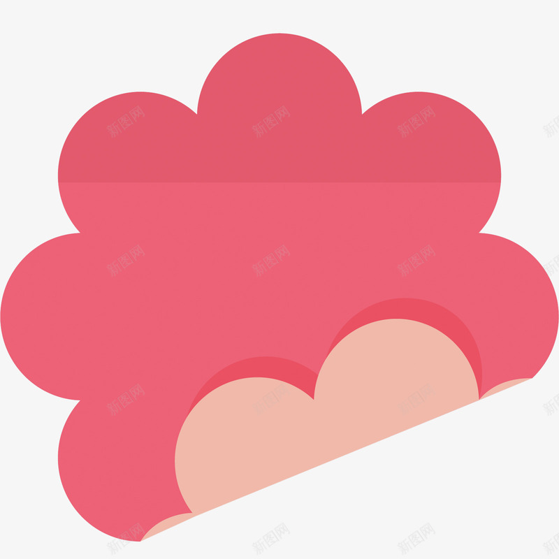 粉色云朵便利贴png免抠素材_新图网 https://ixintu.com 云朵 云朵素材 便利 矢量素材 粉色 粉色云朵 粉色素材 素材