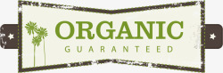 organic绿色有机食品标签矢量图高清图片