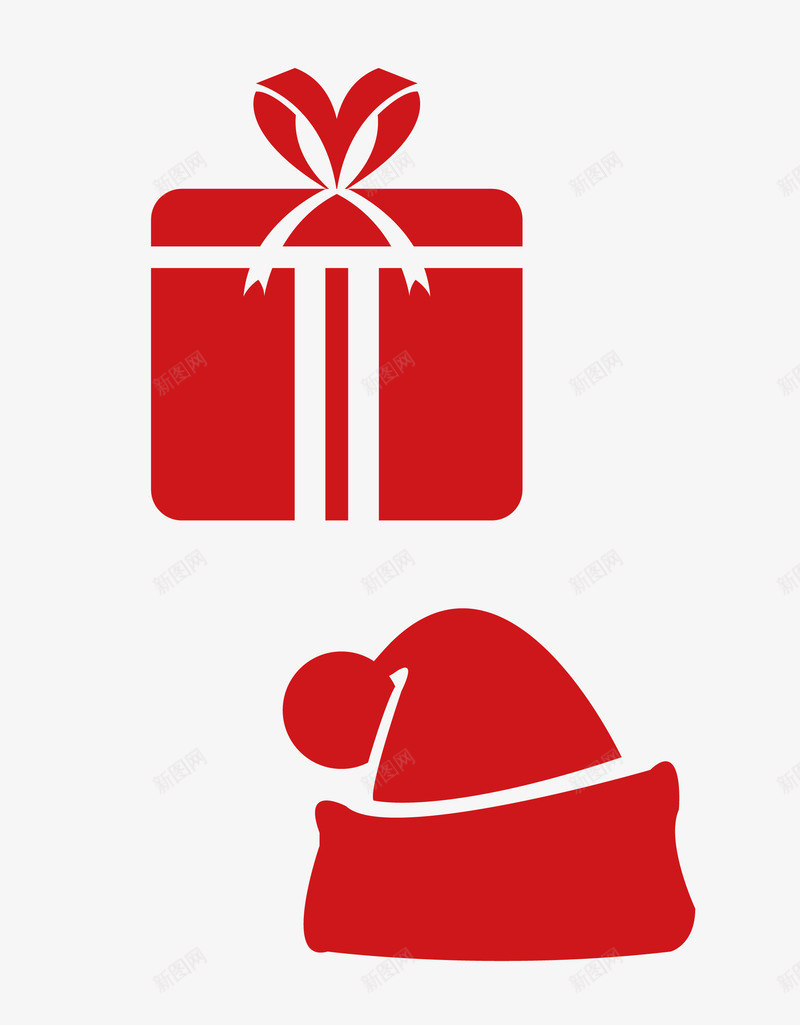 圣诞礼物卡通元素矢量图ai免抠素材_新图网 https://ixintu.com 卡通童趣 圣诞 圣诞节元素 礼物 矢量图