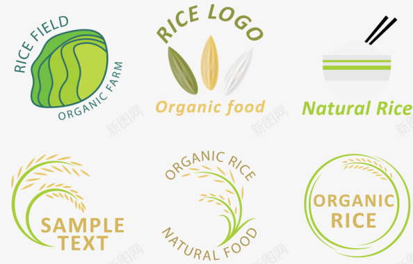 水稻logo图标图标