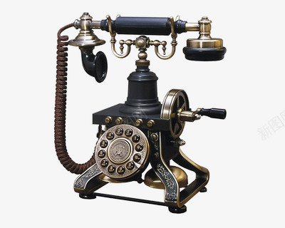 古典电话png免抠素材_新图网 https://ixintu.com 古典 实拍 座机 电话