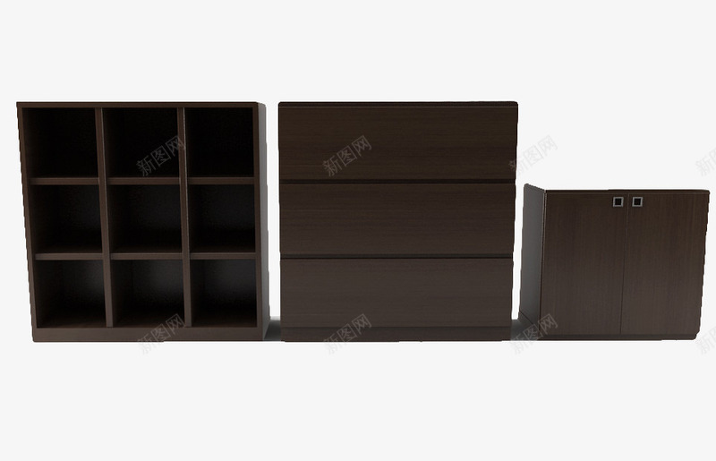 三个棕色格子墙柜png免抠素材_新图网 https://ixintu.com 三个 三个棕色墙柜 三个棕色格子墙柜 墙柜 格子墙柜 棕色