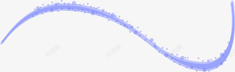 小清新紫色弧线png免抠素材_新图网 https://ixintu.com 唯美 小清新弧线 弯曲线条 水彩 简约弧线 紫色弧线