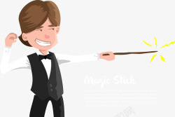 神奇的魔杖神奇的魔杖魔术表演神秘的手高清图片