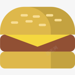 McDonalds汉堡芝士汉堡快餐汉堡麦当劳餐东高清图片