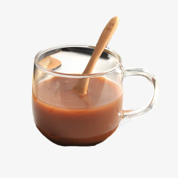 木质勺好喝的普洱茶高清图片