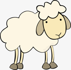 羊品种卡通澳洲羊高清图片