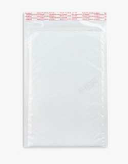 白色封口袋一个珠光气泡袋高清图片