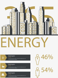 能源消耗能源消耗信息图表高清图片