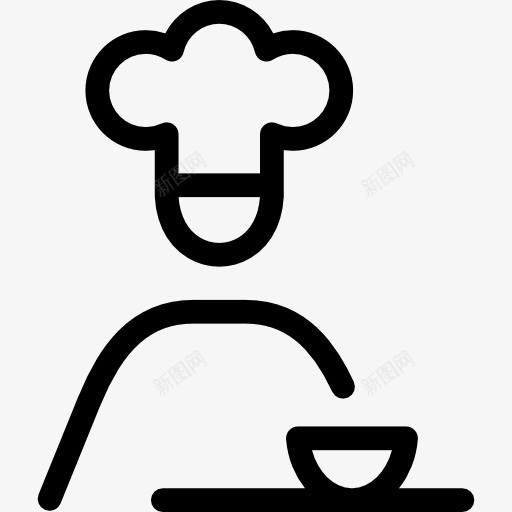 厨师烹饪图标png_新图网 https://ixintu.com 人 做饭 厨房 碗 锅 餐厅
