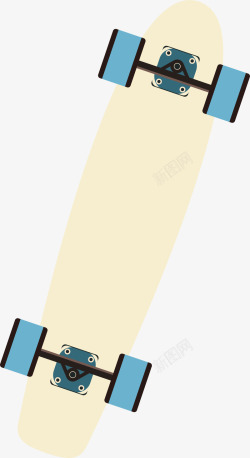 世界滑板日纯色滑板素材