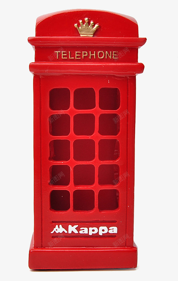 红色电话亭模型png免抠素材_新图网 https://ixintu.com 模型 电话亭 简易 红色