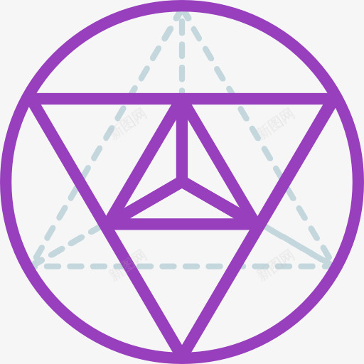 梅塔特隆立方体图标png_新图网 https://ixintu.com 几何 形状和符号 梅塔特隆立方体 深奥的 神圣的 神秘的 符号