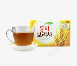 韩国原味大麦茶韩国进口大麦茶高清图片