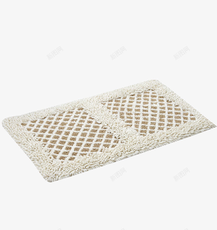 厨房卫生间地毯png免抠素材_新图网 https://ixintu.com 产品实物 卧室毛地毯 地毯 客厅地毯 洗手间 白色 白色地毯 白色地毯素材