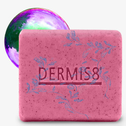 专用手工皂粉紫色玫瑰味药皂浴室香皂高清图片