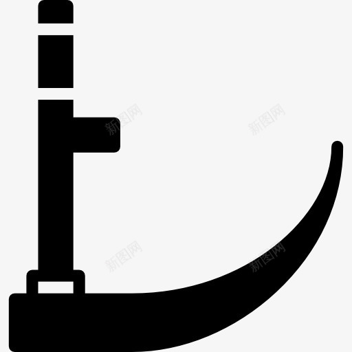 镰刀图标png_新图网 https://ixintu.com 万圣节 农业 农场 器皿 园艺工具 建筑工具 花园 设备 镰刀