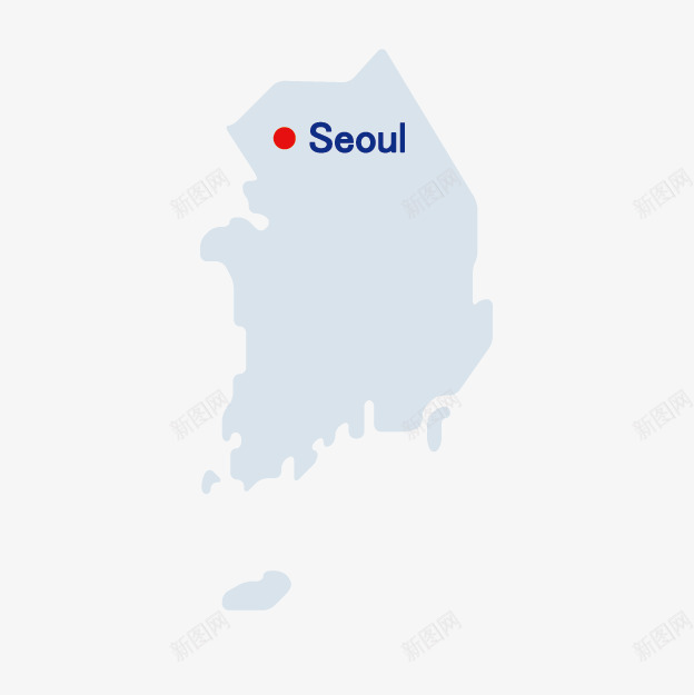 韩国png免抠素材_新图网 https://ixintu.com 韩国 韩国地图
