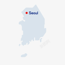 地图韩国韩国高清图片