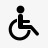 残疾人专用通道标志图标png_新图网 https://ixintu.com 残疾人