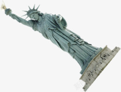 自由女神像雕塑旅游风光素材