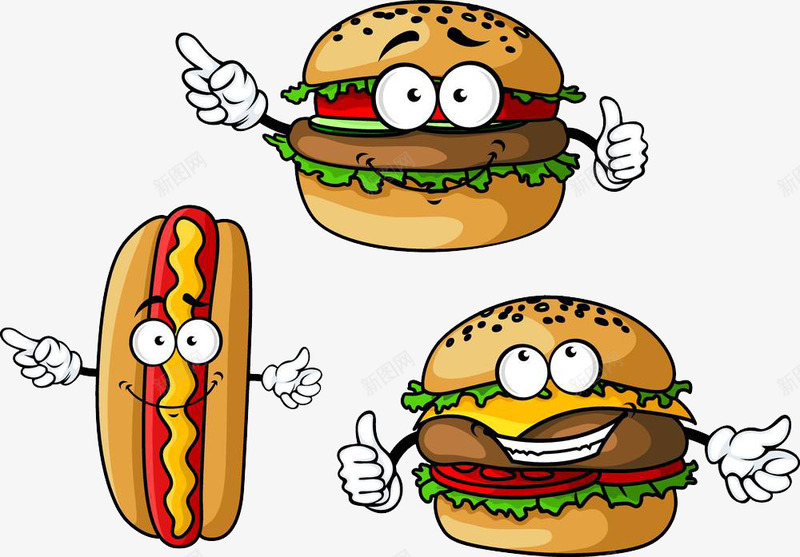 手举大拇指的汉堡png免抠素材_新图网 https://ixintu.com amp 卡通 吃饭 大拇指 夹层 快餐 汉堡 美味 美食 肉 脂肪 面包 食物