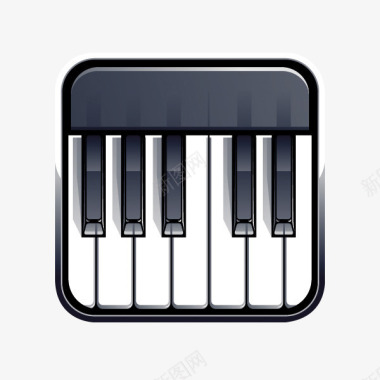 创意钢琴app图标图标
