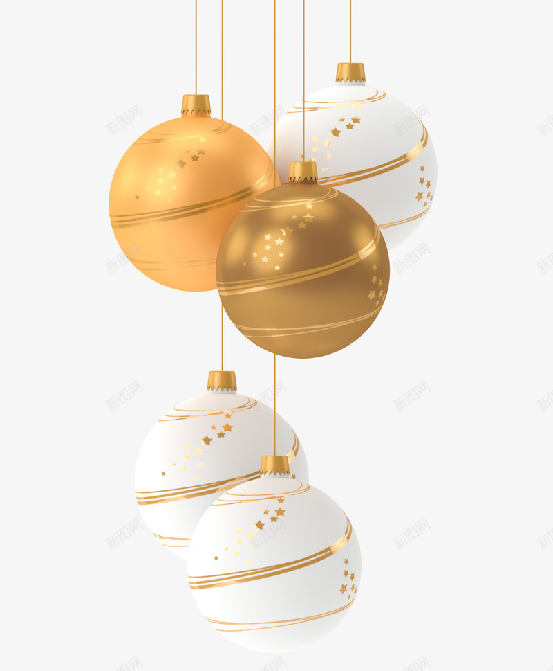 圣诞铃铛装饰7png免抠素材_新图网 https://ixintu.com 圣诞 素材 装饰 铃铛