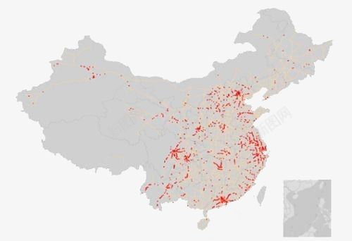 灰色全国近郊出游分布图png免抠素材_新图网 https://ixintu.com 全国 分布图 灰色 近郊出游