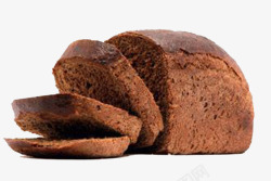 俄罗斯美食黑面包高清图片
