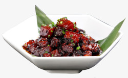 焖肉米线特色干菜焖肉高清图片