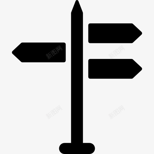 方向标志图标png_新图网 https://ixintu.com 位置 地图和国旗 地址 方向 街道