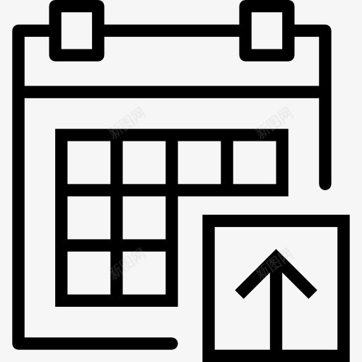 图标png_新图网 https://ixintu.com 事件的组织 日历 日历界面 日期 时间