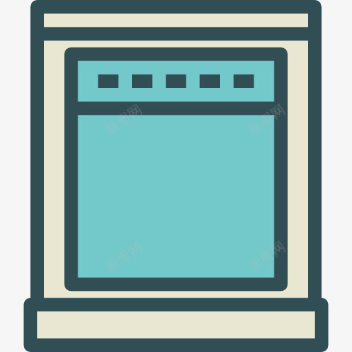炉图标png_新图网 https://ixintu.com 厨房用具 烹饪炉 蒸炉 设备