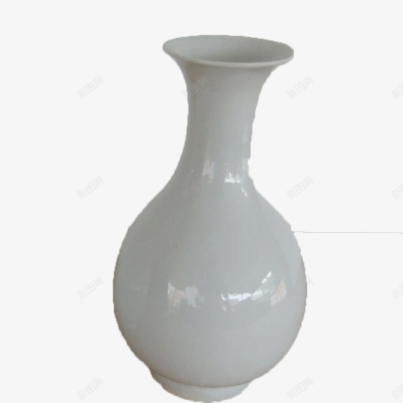 白色纯净净瓶白瓷瓶png免抠素材_新图网 https://ixintu.com 古代 白瓷 白瓷瓶 白色 纯净